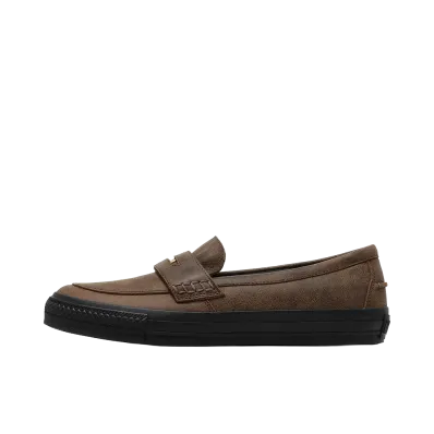 Converse All Star Coinloafer Waxed Leather "Dark Brown"