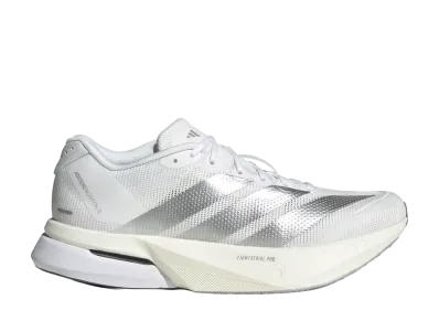 adidas Women's Adizero Boston 13 "Cloud White/Matte Silver"
