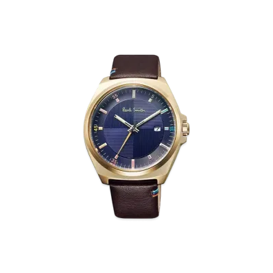 Paul Smith Closed Eyes Pair Men's Watch "Navy"