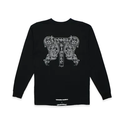 Chrome Hearts x Kyosuke Himuro T-Bar Print L/S T-Shirt "Black"