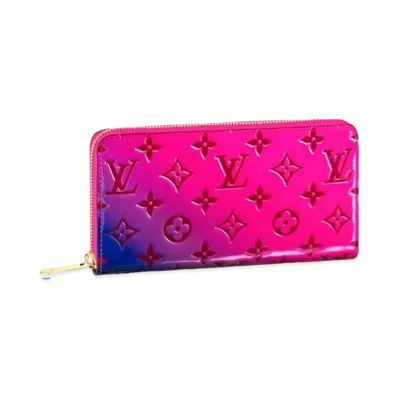 Louis Vuitton Zippy Wallet Monogram Vernis Valentine Limited "Fuchsia"