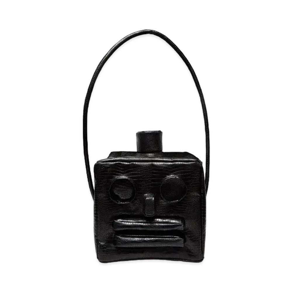 doublet Robot Head Shoulder bag L "Black"