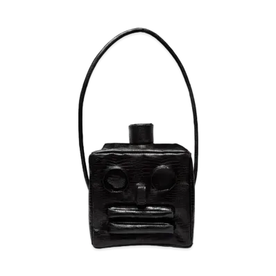 doublet Robot Head Shoulder bag L "Black"