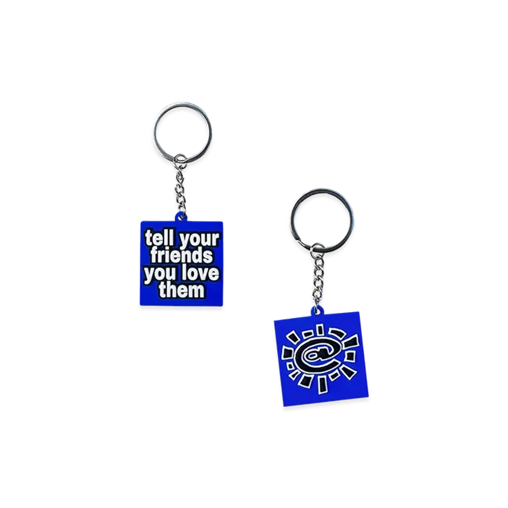 MIN-NANO x ADWYSD Tyfylt Keyring "Blue"