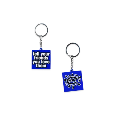 MIN-NANO x ADWYSD Tyfylt Keyring "Blue"