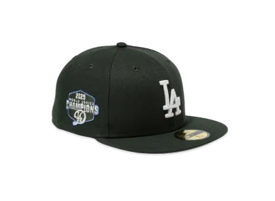 NEW ERA 59Fifty World Series Champion 2025 Los Angeles Dodgers "Dark Seaweed"