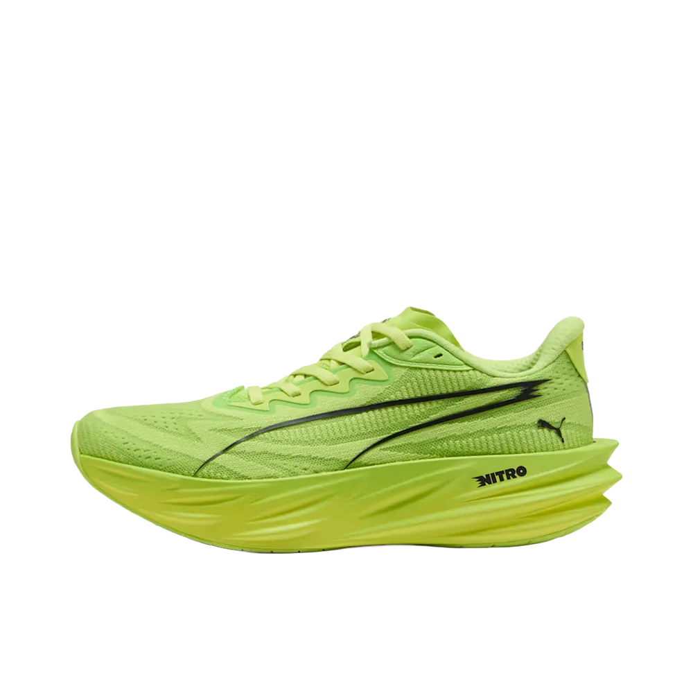 Puma Women's Deviate Pure Nitro "Sunny Lime/Light Lime"