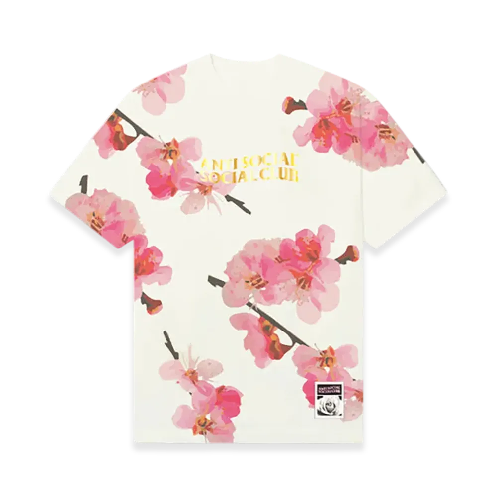 ANTI SOCIAL SOCIAL CLUB Foil Zamsz Tee "Natural"