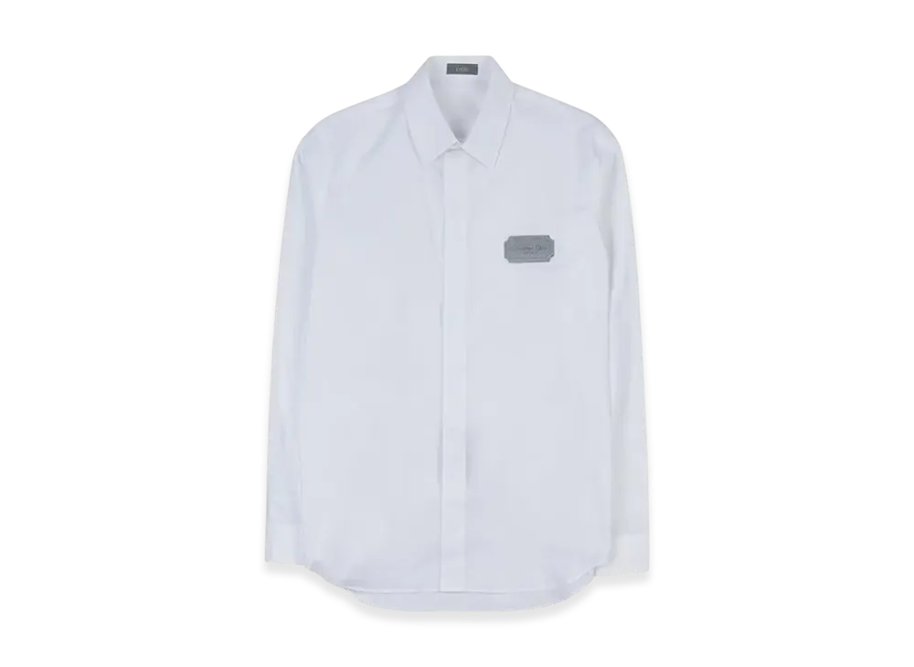 Dior Couture Cotton Poplin Shirt "White"