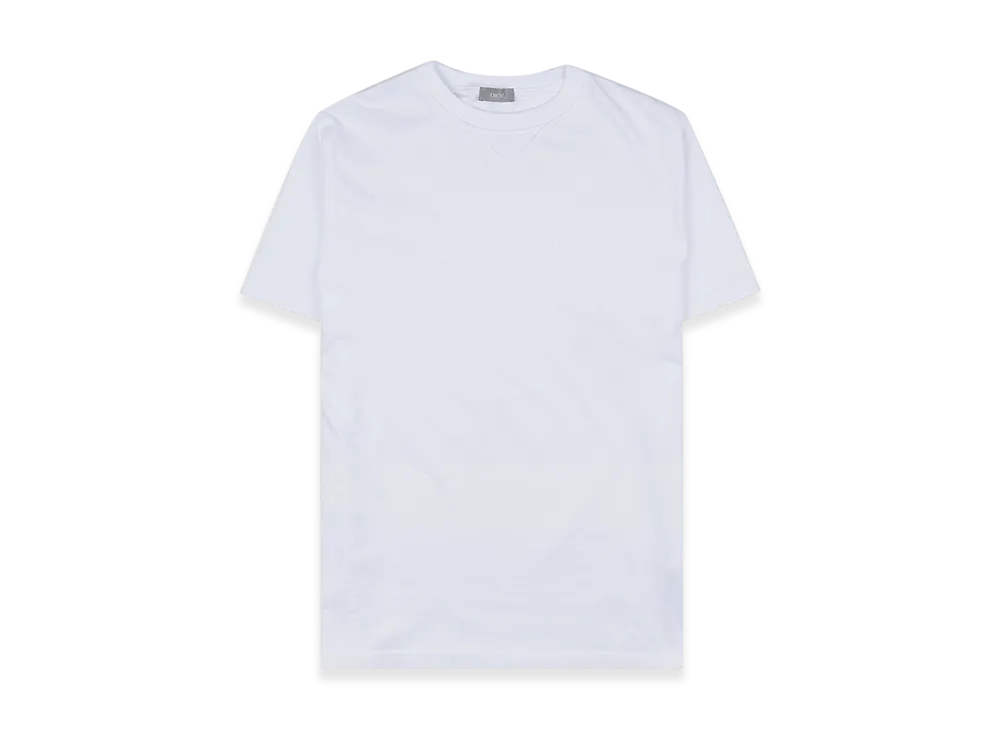 Dior Relaxed Fit Cotton Jersey T-Shirt "White"
