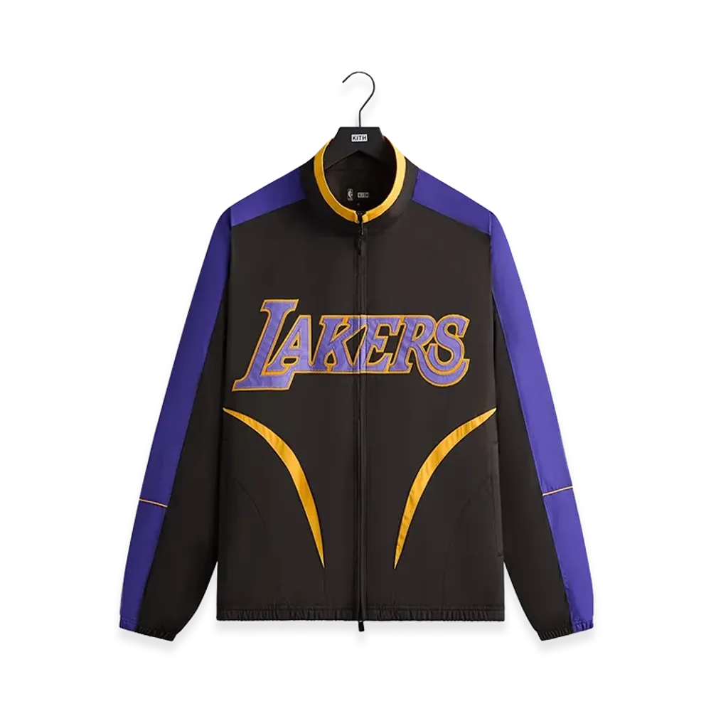 Kith x NBA All-Star Los Angeles Lakers Douglas Track Jacket "Black"