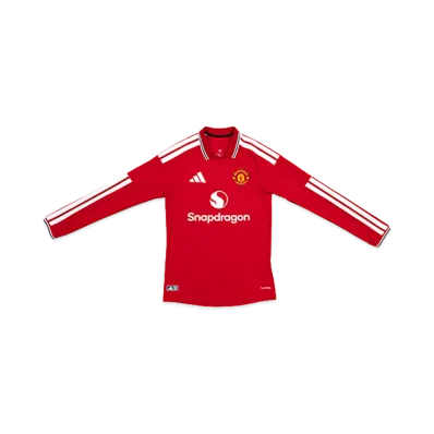 adidas 26-27 Manchester United Home Authentic Long Sleeve Jersey "Red"