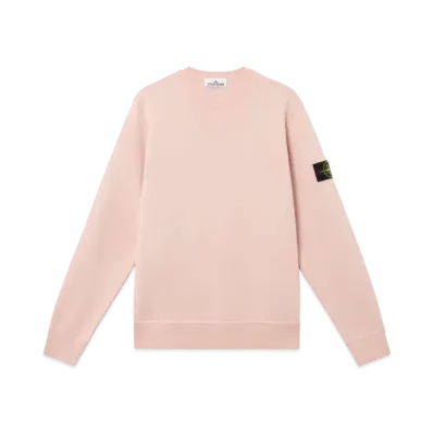 Stone Island 6100044 Organic Cotton Fleece "Antique Rose"