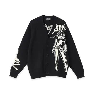 HYSTERIC GLAMOUR Hysteric Woman Knit Cardigan "Black"