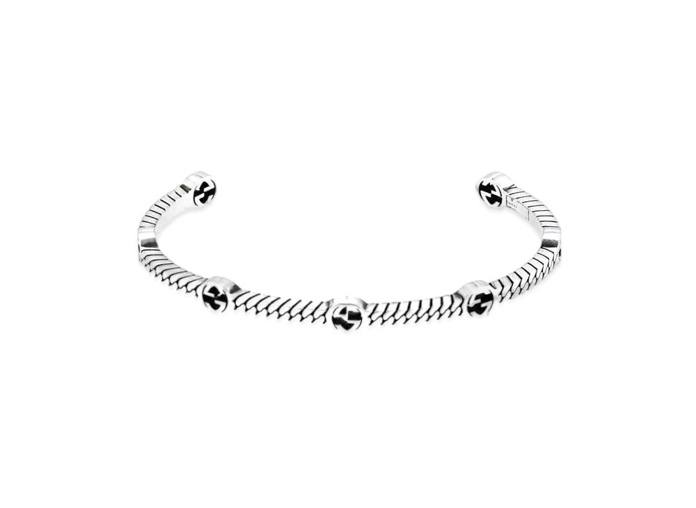 GUCCI Thin Interlocking G Bracelet
