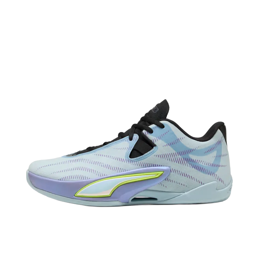 Puma All-Pro Nitro 2 Elite "Sea Illusion/PUMA Black/Lime Squeeze/Ultra Purple"