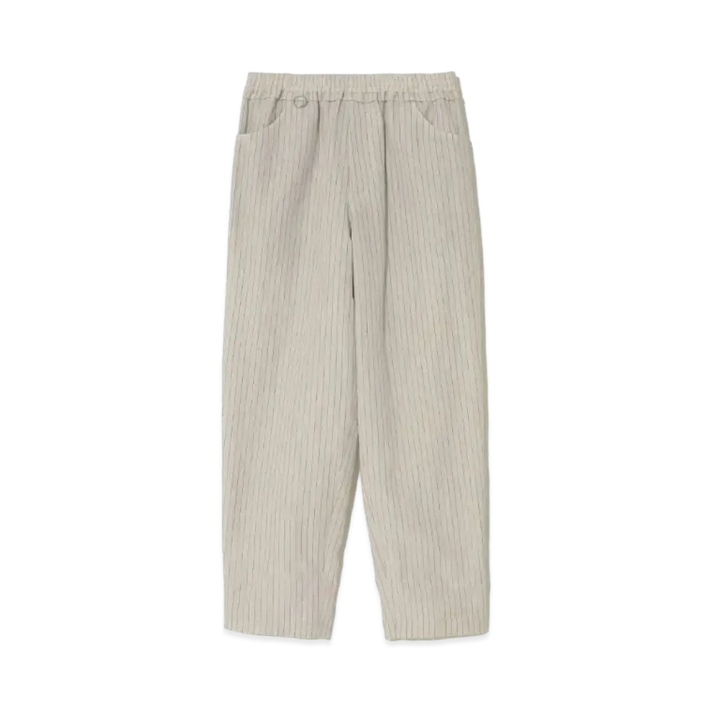 UNDERCOVER Linen Blend Wool Pants "Ivory ST"