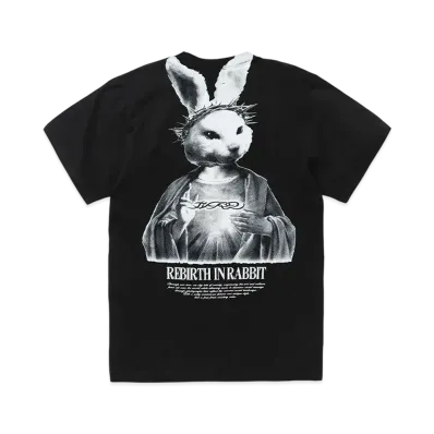 FR2 Rebirth In Rabbit T-Shirt "Black"