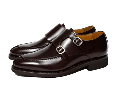 Berwick Monk Strap HO150 Coating Leather "Dark Brown" 3143ROMLDB