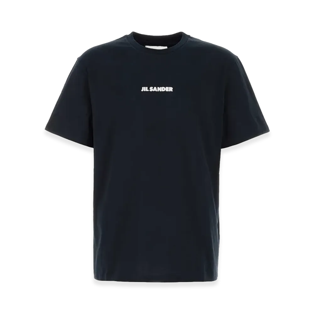 Jil Sander Cotton T-Shirt "Blue"
