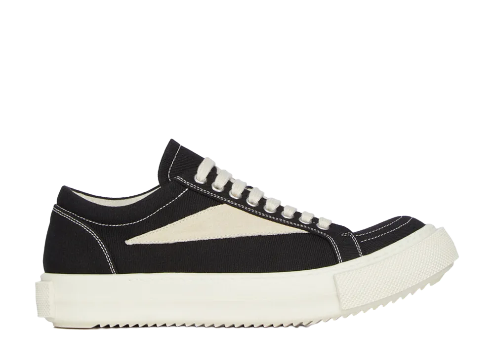 Rick Owens DRKSHDW Women's Vintage Sneaks "Black/Milk"