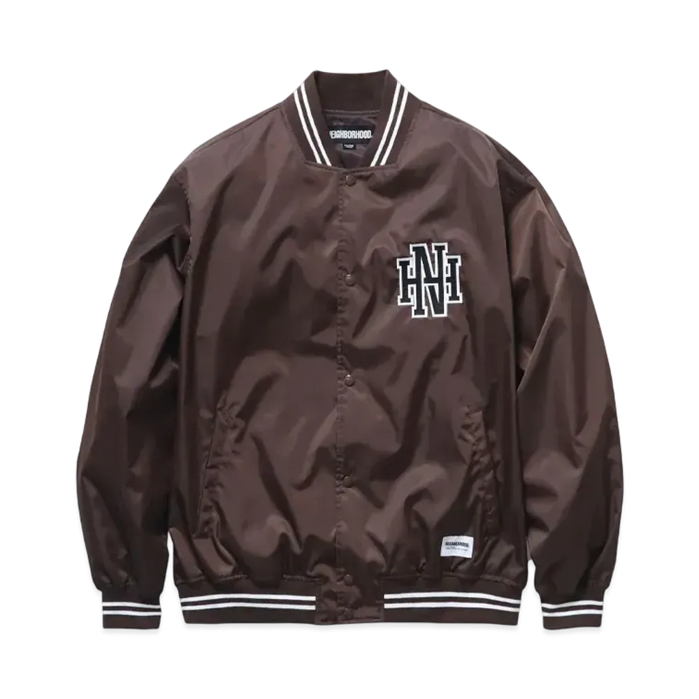 NEIGHBORHOOD Baseball Jacket "Brown"