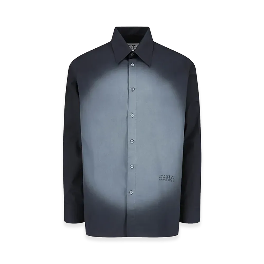 MM6 Maison Margiela Spray Print Shirt "Gray"