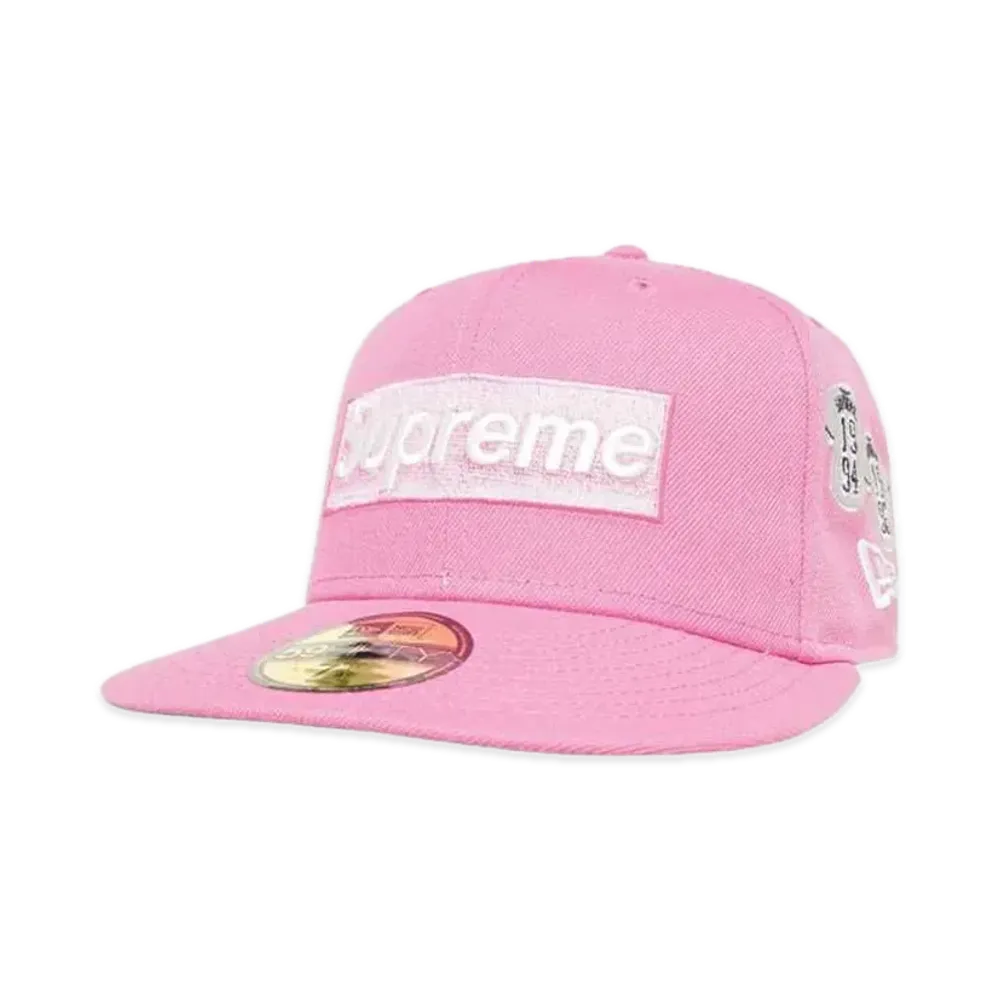 Supreme Jerseys Box Logo New Era "Pink"