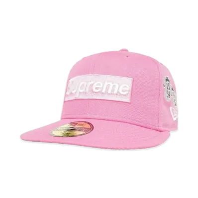 Supreme Jerseys Box Logo New Era "Pink"