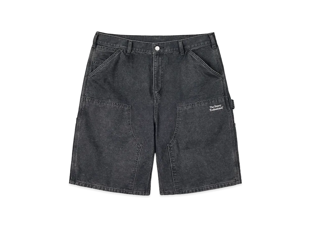 ENNOY Double Knee Shorts "Black"