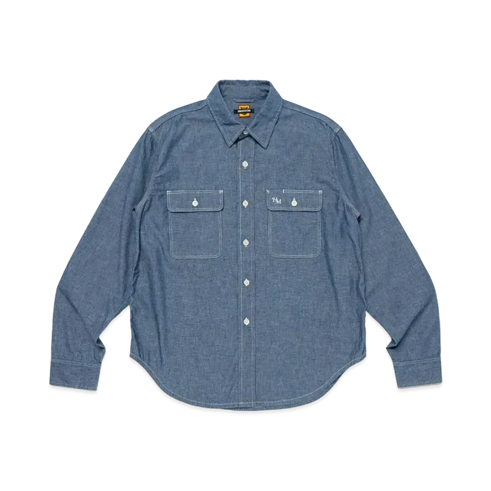 HUMAN MADE Chambray Work Shirt "Indigo"