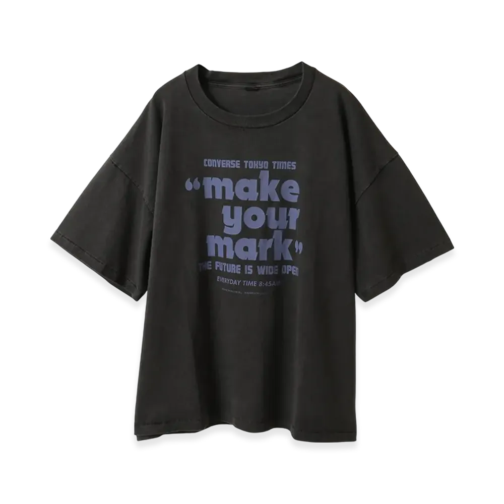 Converse x Fill The Bill TV News Tee "Black"