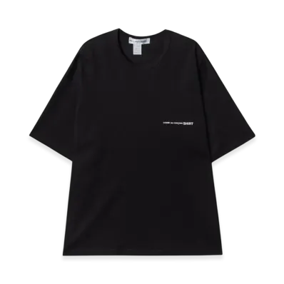 COMME des GARCONS SHIRT Oversized Fit Logo T-Shirt "Black"