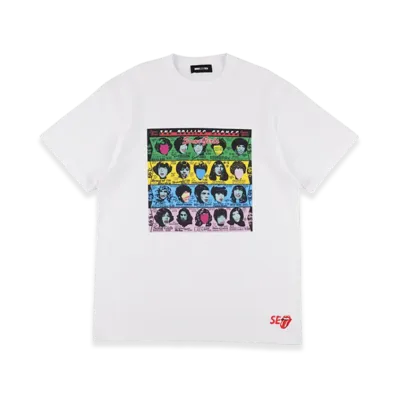 WIND AND SEA x The Rolling Stones Some Girls Tee "White"
