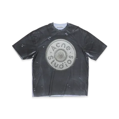 Acne Studios Logo T-Shirt - Relaxed Fit "Black"