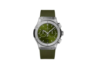 HUBLOT Classic Fusion Chronograph Titanium Green 45mm