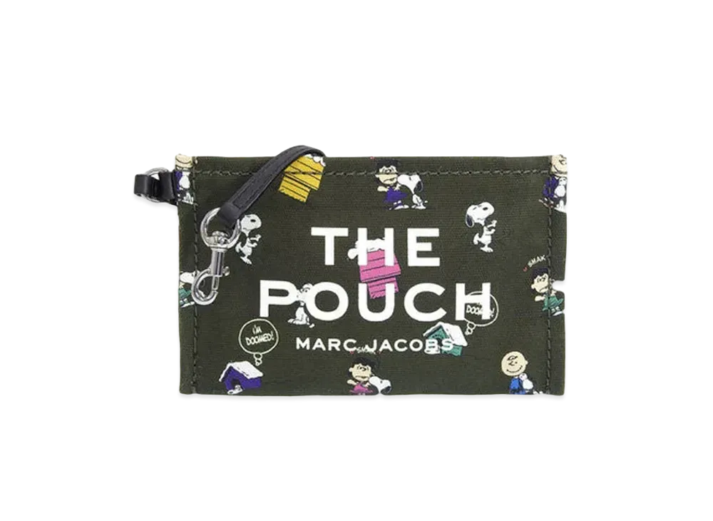 Marc Jacobs Peanuts X Marc Jacobs The Small Pouch "Dark Green Multi"