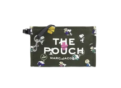 Marc Jacobs Peanuts X Marc Jacobs The Small Pouch "Dark Green Multi"