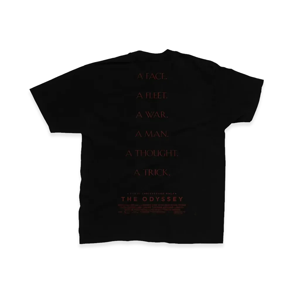Travis Scott Cactus Jack x The Odyssey Imax Bard Tee "Black"