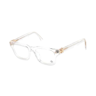 Chrome Hearts Vagilante Eyewear "Clear/Gold"
