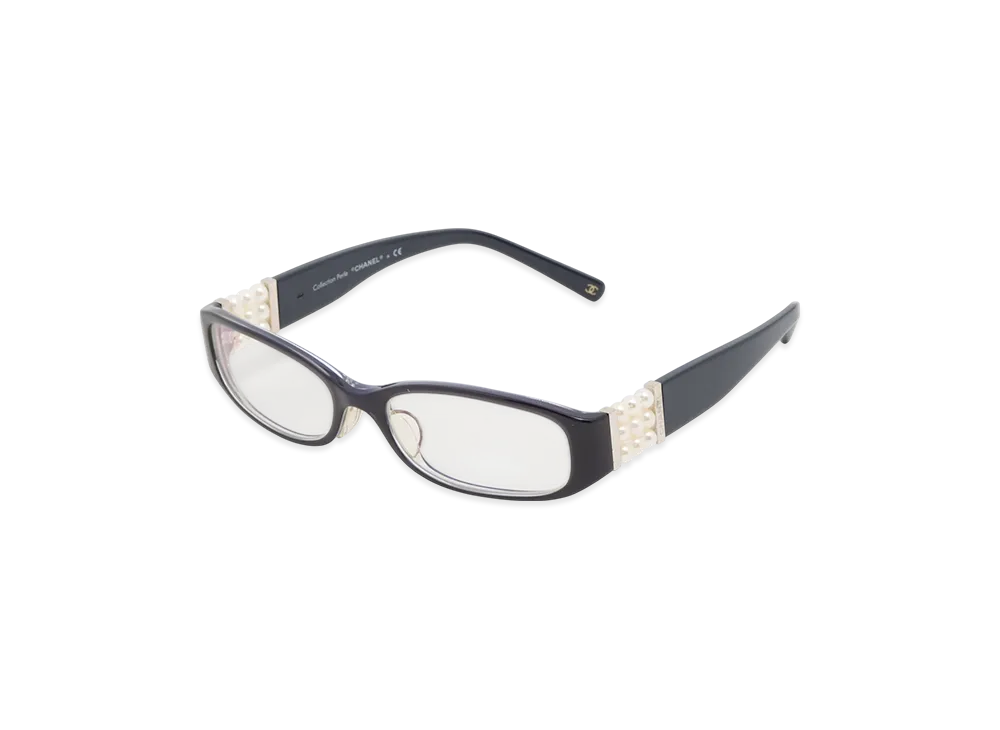 シャネル パール メガネ "パープル"