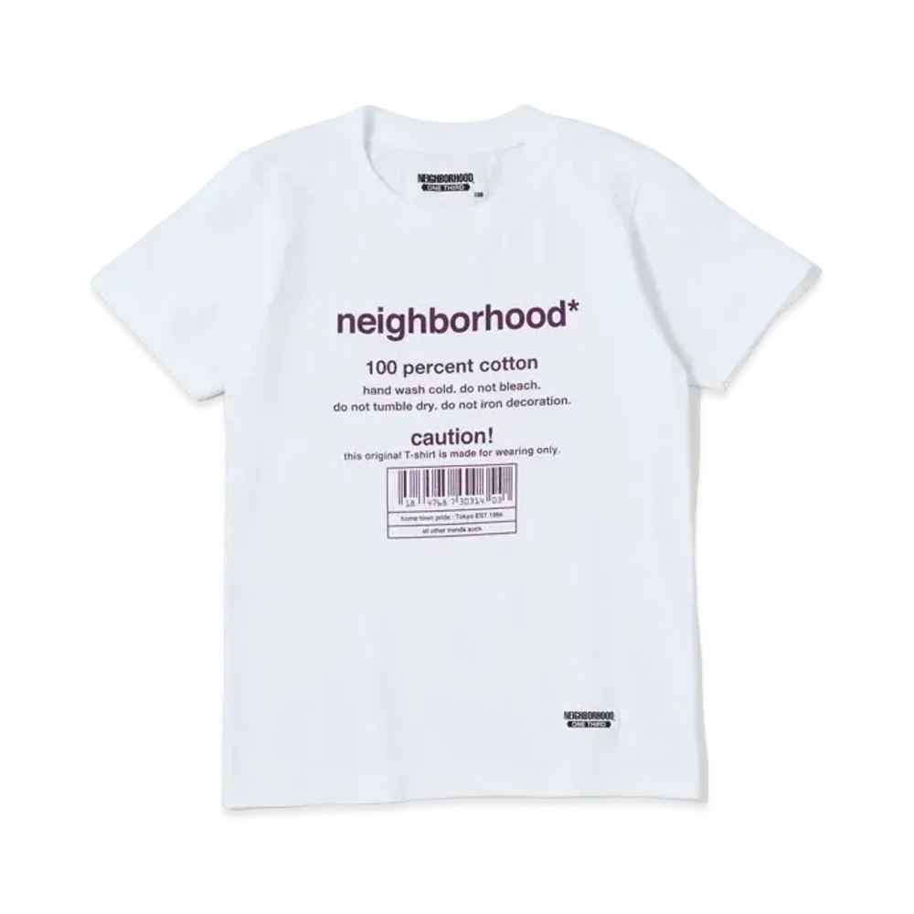 NEIGHBORHOOD OT-5 / C-TEE . SS "White"