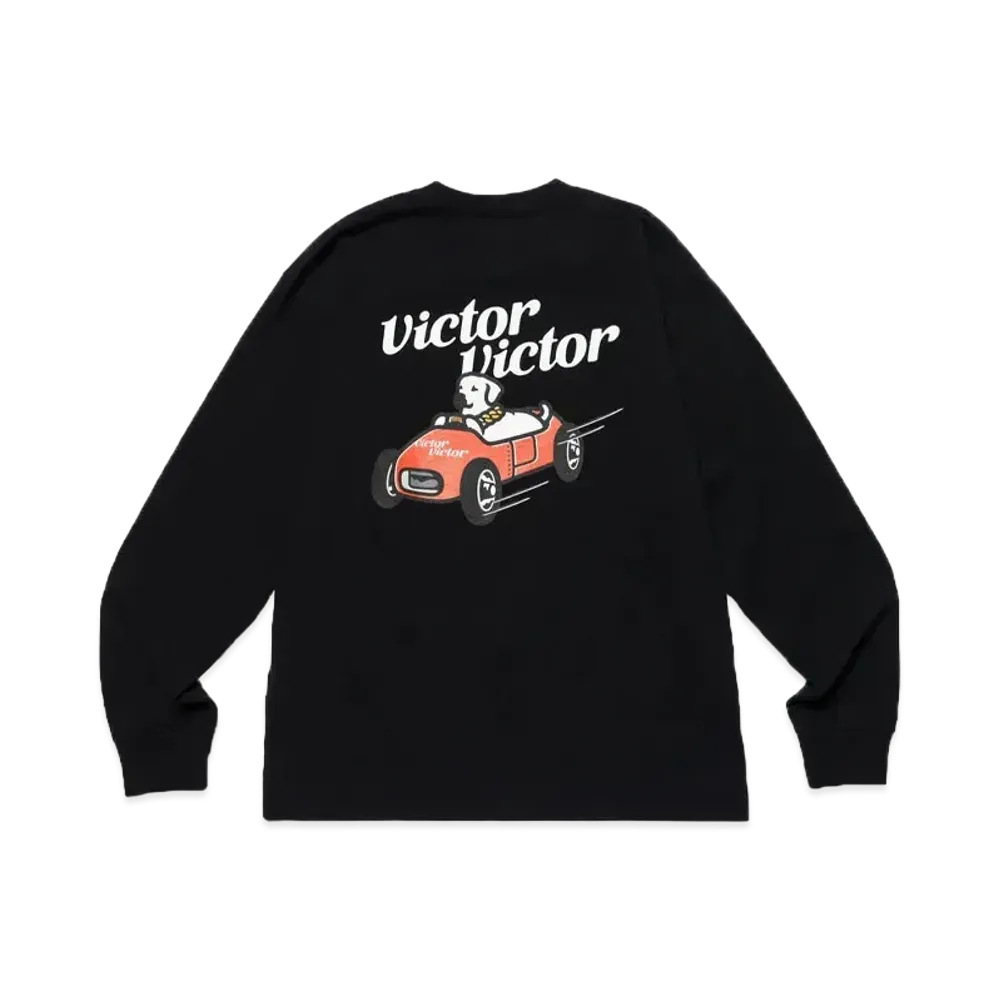 HUMAN MADE x Victor Victor L/S T-Shirt "Black"