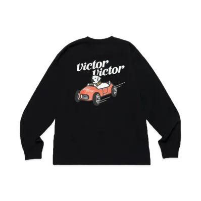 HUMAN MADE x Victor Victor L/S T-Shirt "Black"