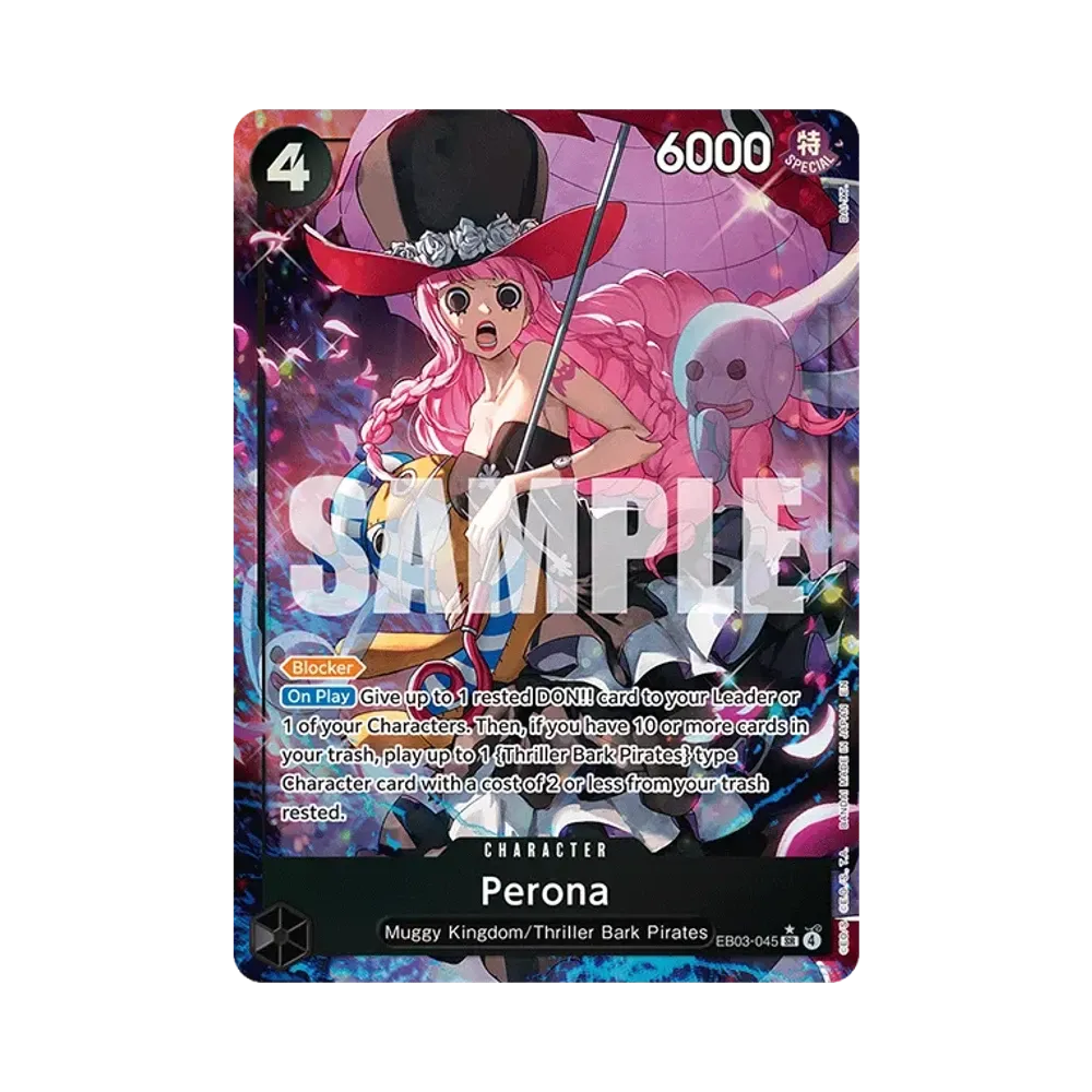 ペローナ SR-P [EB03-045]【英語版】(エクストラブースター「ヒロインズ エディション」)