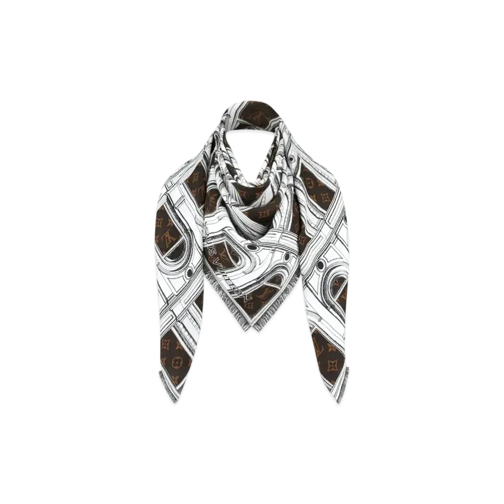 Louis Vuitton Architectura Shawl 