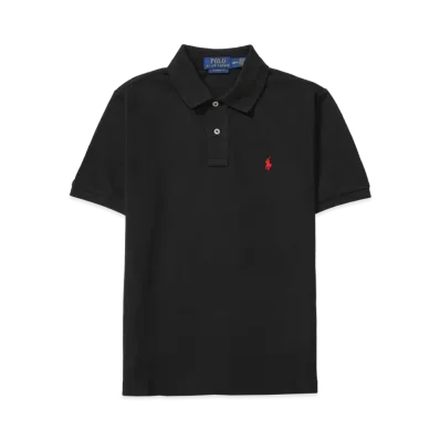 Polo Ralph Lauren Boys Short-Sleeve Basic Mesh Polo Shirt "Poloblack"