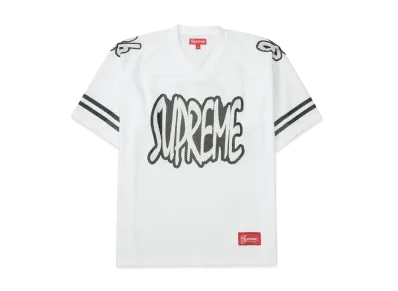 Supreme Reflective Football Jersey "White"