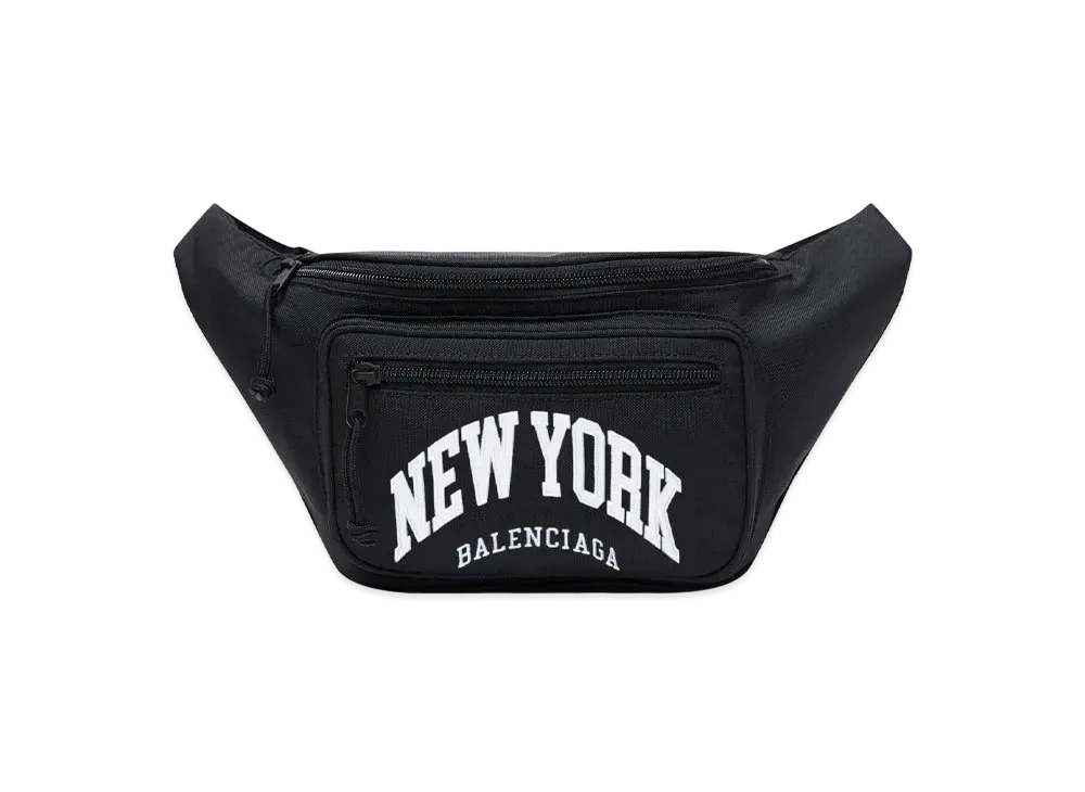 BALENCIAGA Cities New York Explorer Beltpack "Black"