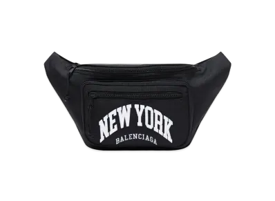 BALENCIAGA Cities New York Explorer Beltpack "Black"